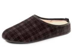 Best BADER Textil-Pantoffel mit herausnehmbarem Fußbett SCHWARZ
