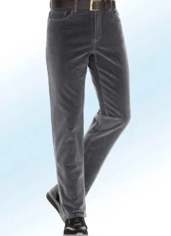 Discount BADER Thermo-Cordhose in 3 Farben DUNKELGRAU