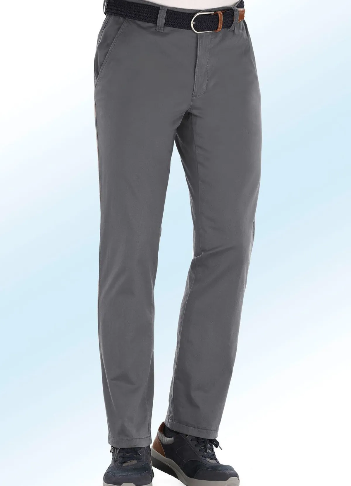 Discount BADER Thermohose in 4 Farben mit Seitentaschen MITTELGRAU