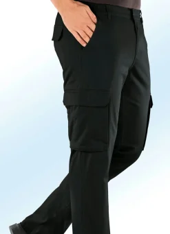 Outlet BADER Thermohose mit Cargotaschen in 4 Farben SCHWARZ