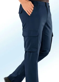 Sale BADER Thermohose mit Cargotaschen in 4 Farben MARINE
