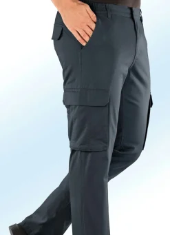 Outlet BADER Thermohose mit Cargotaschen in 4 Farben DUNKELGRAU