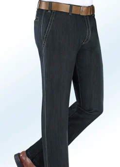 Discount BADER Thermojeans mit Dehnbund in 5 Farben DARKBLUE