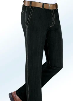 Discount BADER Thermojeans mit Dehnbund in 5 Farben SCHWARZ