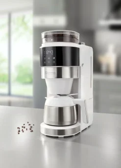 Best BADER Thermo-Kaffeemaschine WEISS