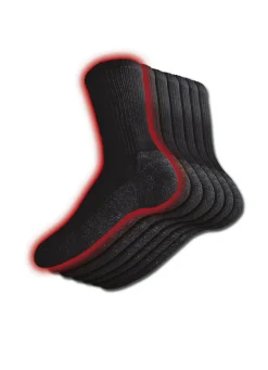 Discount BADER Thermosocken, 6er-Pack SCHWARZ