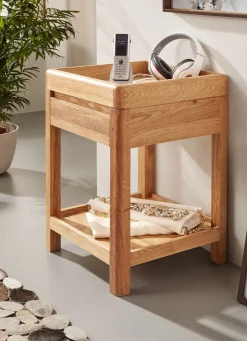 Discount BADER Tisch aus geöltem Massivholz WILDEICHE