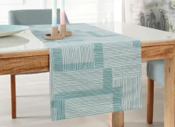 New BADER Tischdecke mit Fleckschutz-Ausrüstung AQUA