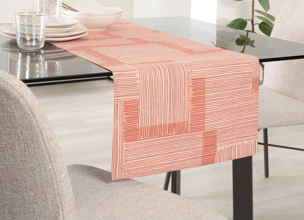 Best BADER Tischdecke mit Fleckschutz-Ausrüstung PFIRSICH