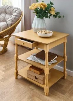 Best BADER Tische mit gedrechselten Beinen aus Massivholz buche