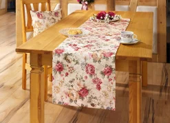 Online BADER Tisch- und Raumdekoration mit hochwertigem Textildruck ECRU/BUNT