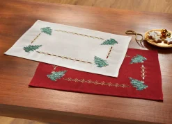 Sale BADER Tisch- und Raumdekoration mit Glitzergarn ECRU