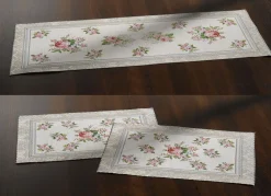 BADER Tisch- und Raumdekoration mit romantischem Rosenmotiv MULTICOLOR