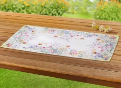 Discount BADER Tisch- und Raumdekoration mit farbenfrohen Bienen- und Blütenmotiven MULTICOLOR
