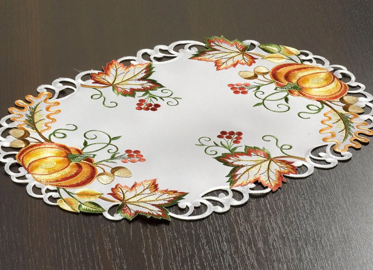 Hot BADER Tisch- und Raumdekoration mit herbstlichen Motiven SEKT-BUNT