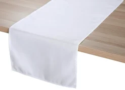 BADER Tisch- und Raumdekoration mit Fleckenschutz-Ausrüstung WEISS