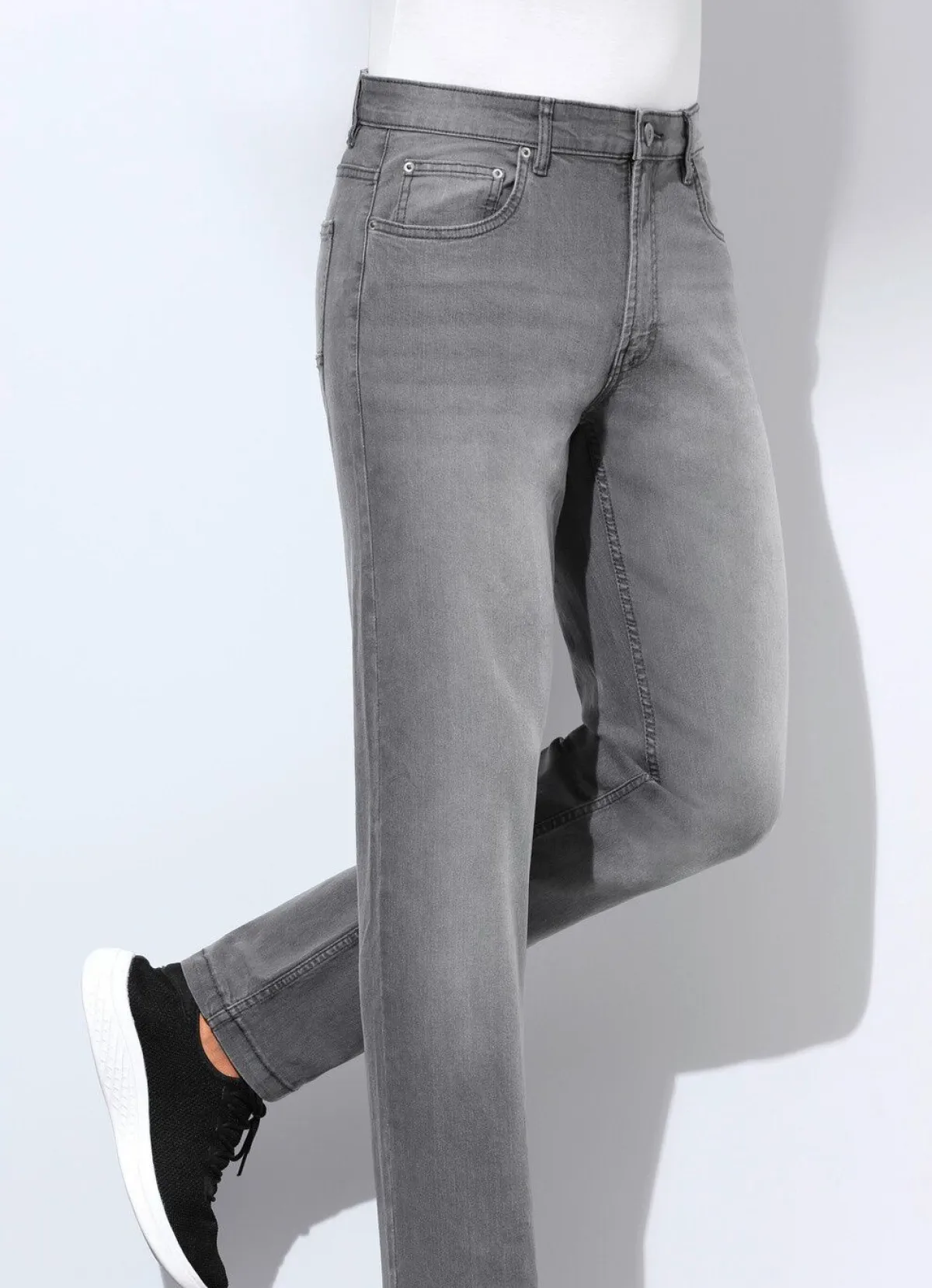 Discount BADER Tolle Jeans in 3 Farben MITTELGRAU