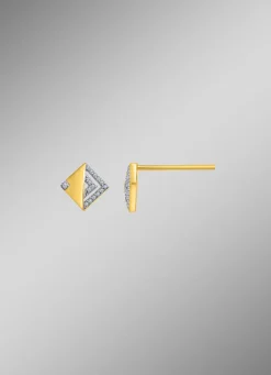 Hot BADER Tolle Ohrstecker mit Diamanten
