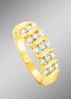 Sale BADER Toller Damenring mit 3 Diamanten