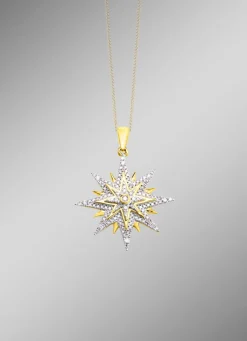 Best BADER Toller Stern-Anhänger mit Brillanten und Diamanten