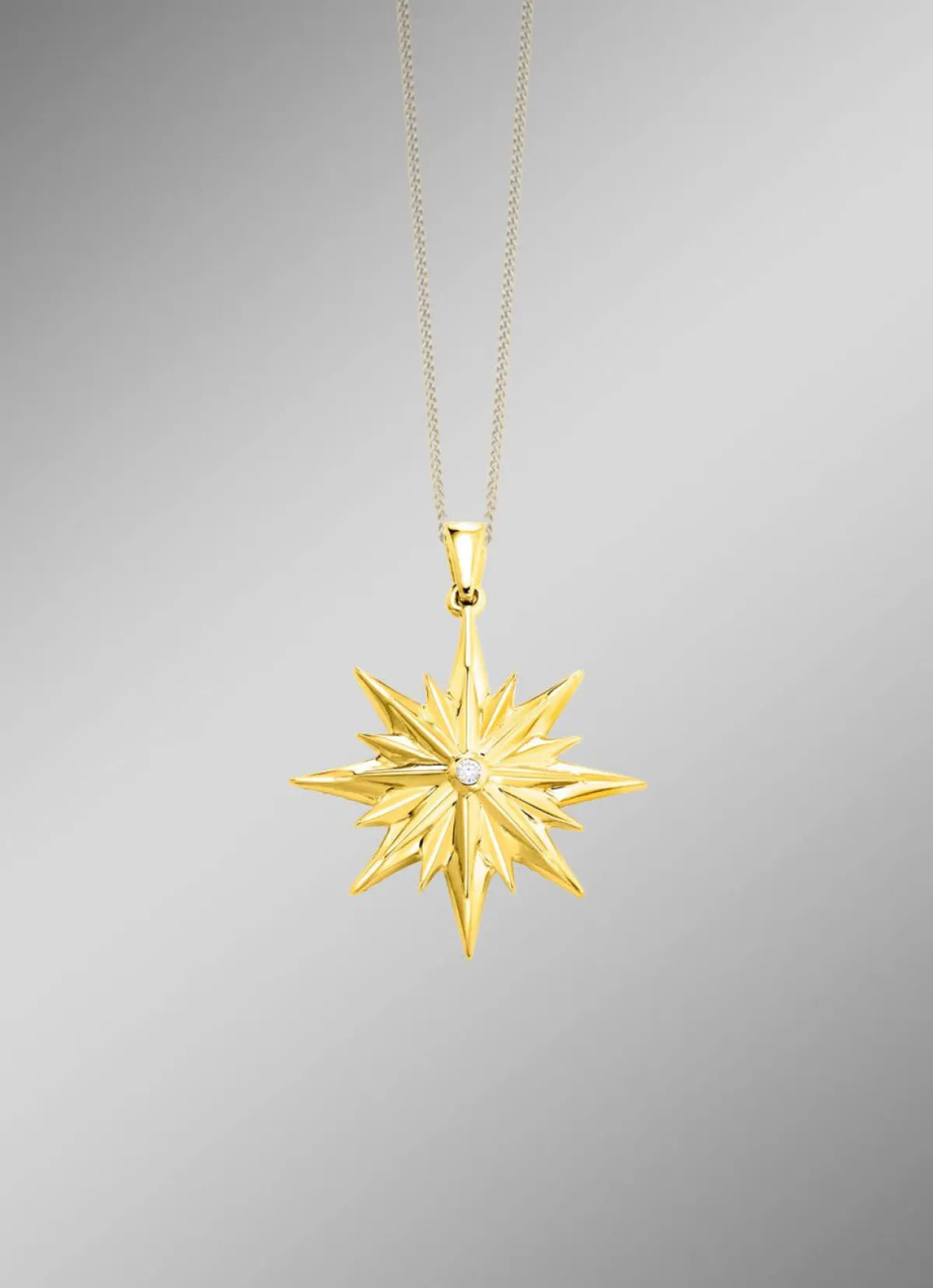 Best BADER Toller Stern-Anhänger mit Brillanten und Diamanten