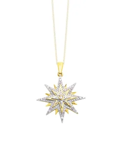Best BADER Toller Stern-Anhänger mit Brillanten und Diamanten
