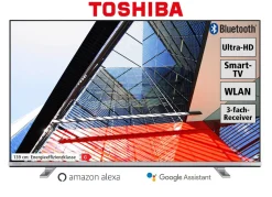 Hot Toshiba 4K-Ultra-HD-Fernseher SCHWARZ