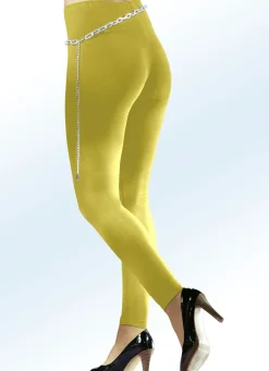 Clearance BADER Tragangenehme Leggings in 17 Farben GELB
