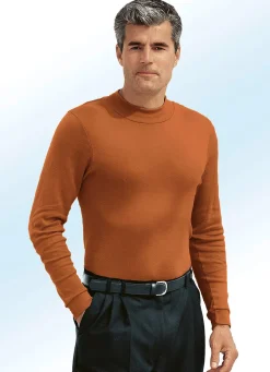 Hot BADER Tragangenehmes Shirt in 10 Farben COGNAC