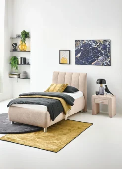 Outlet BADER Traumhaft bequemes Polsterbett BEIGE