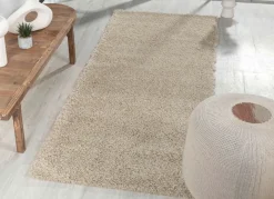 Online BADER Traumhaft flauschige Brücken und Teppiche in Shaggy-Qualität BEIGE