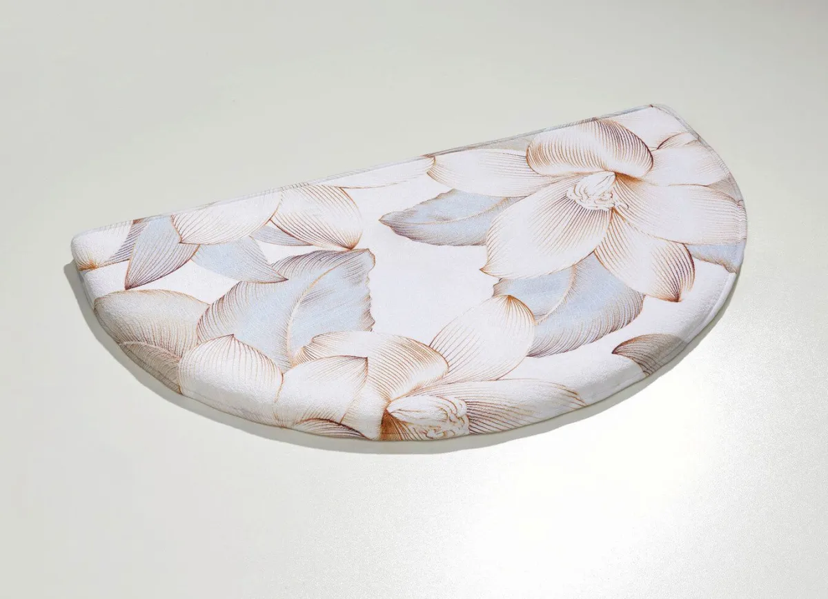 Outlet BADER Traumhaft weiche Badgarnitur mit Bandeinfassung MULTICOLOR