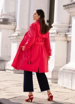 Online laurakent Trenchcoat mit Gürtel FEUERROT