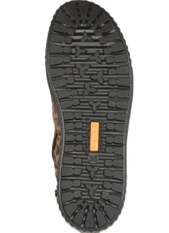 BADER Trendige Damen-Boots, Winterschuhe, Weite H, mit Reißverschluss BRAUN