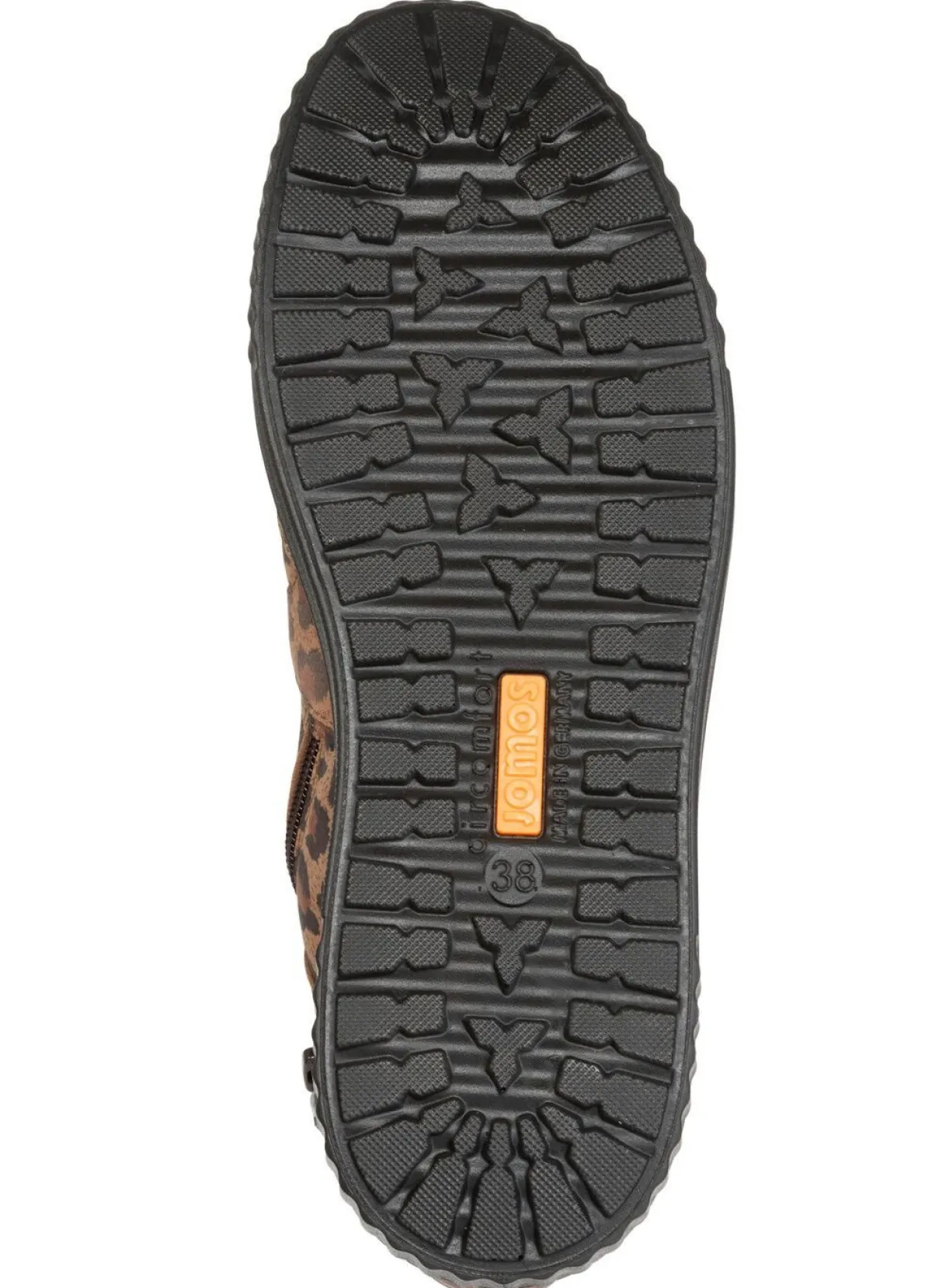 BADER Trendige Damen-Boots, Winterschuhe, Weite H, mit Reißverschluss BRAUN