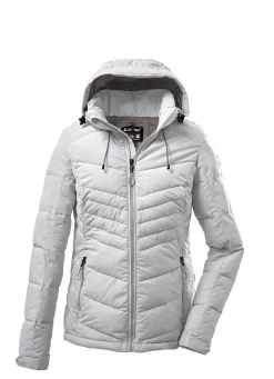Hot KILLTEC Trendige Damen-Funktionsjacke mit raffinierten Steppungen GRAU
