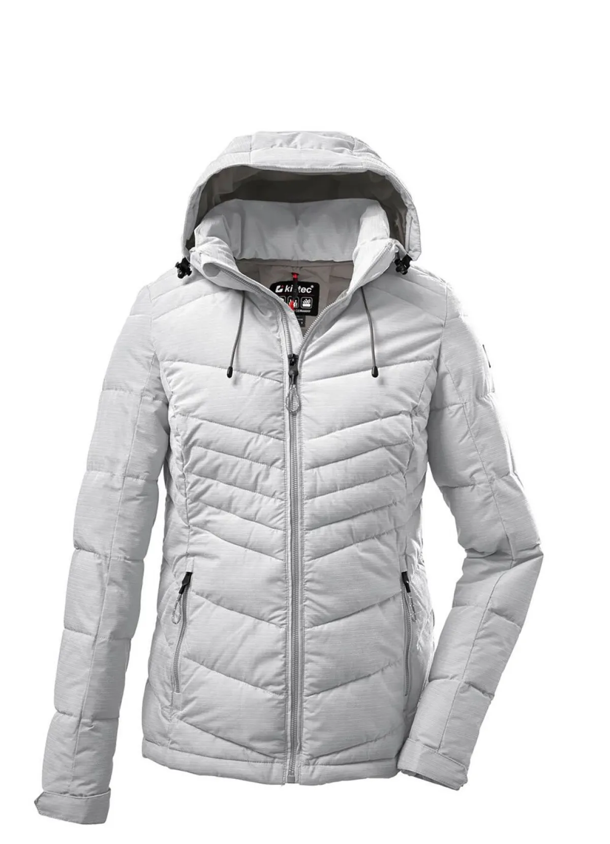 Hot KILLTEC Trendige Damen-Funktionsjacke mit raffinierten Steppungen GRAU
