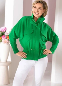 Sale BADER Trendige Kurzjacke GRÜN