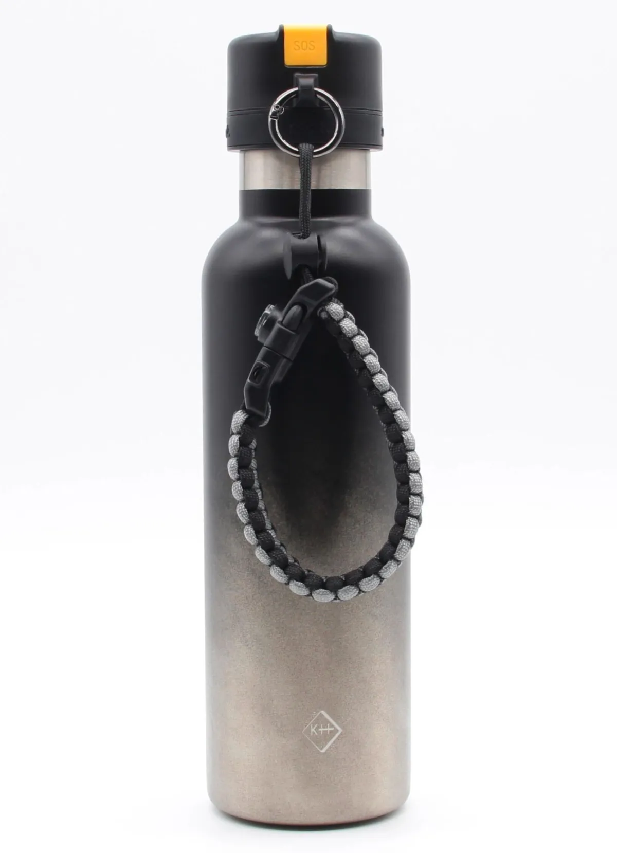 Online BADER Trinkflasche mit Alarm schwarz-grau