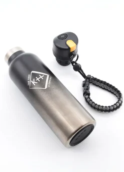 Online BADER Trinkflasche mit Alarm schwarz-grau