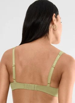 Clearance BADER Triumph Amourette Bügel-BH mit Elastikspitze PISTAZIE