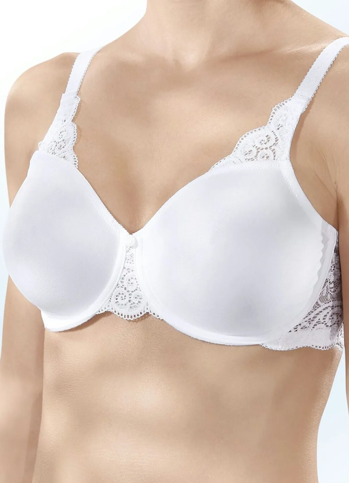 Online TRIUMPH Amourette Minimizer-Bügel-BH WEISS