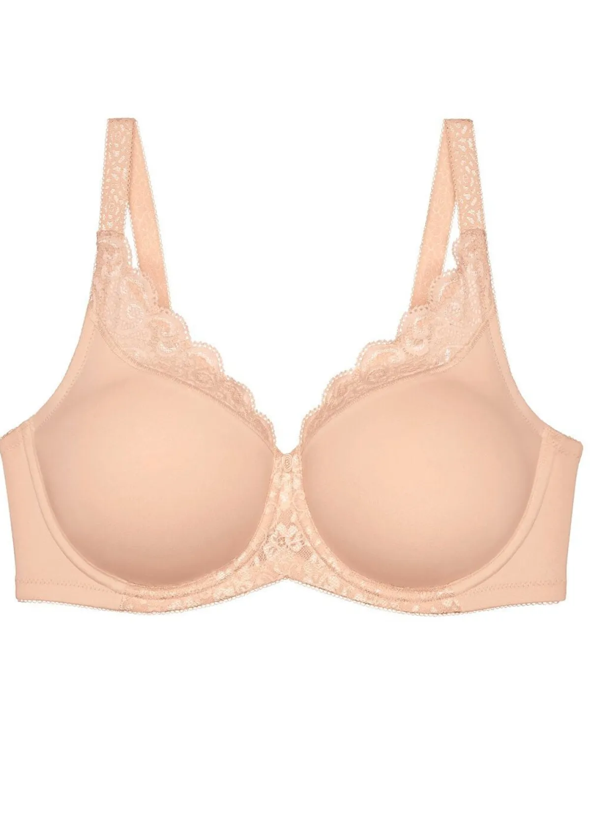 Clearance BADER Triumph Amourette Minimzer-Bügel-BH mit Elastikspitze PUDER