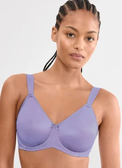 Discount BADER Triumph Essential Minimizer Bügel-BH mit jacquarddessinierten Cups flieder