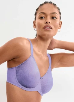 Discount BADER Triumph Essential Minimizer Bügel-BH mit jacquarddessinierten Cups flieder