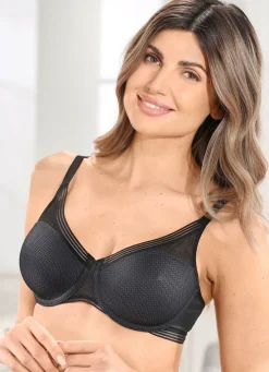 Best TRIUMPH Infinite Sensation-Minimizer-Bügel-BH mit vorgeformten Cups SCHWARZ