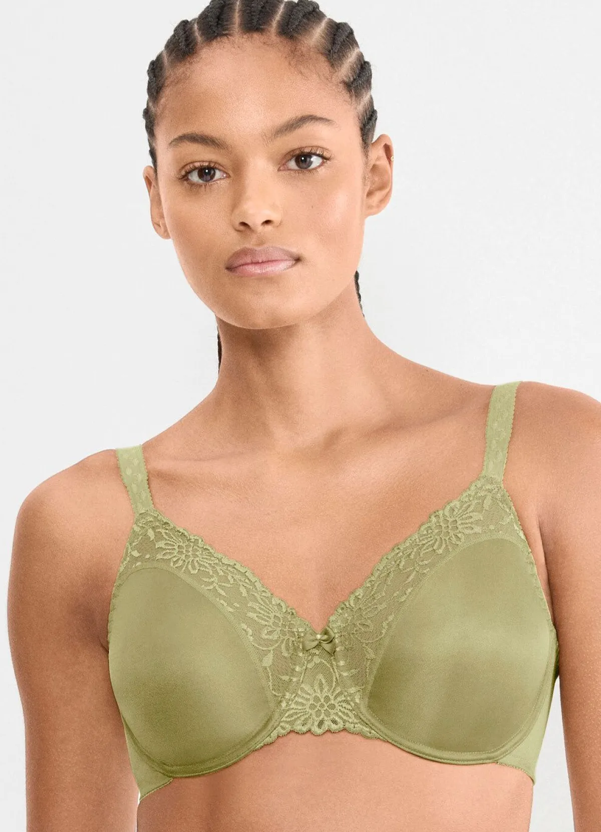 Best BADER Triumph Ladyform Soft-Minimizer-Bügel-BH pistazie