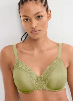 Best BADER Triumph Ladyform Soft-Minimizer-Bügel-BH pistazie