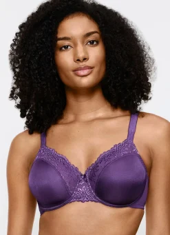 Discount BADER Triumph Ladyform Soft-Minimizer-Bügel-BH viola