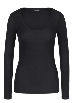 Hot TRIUMPH Langarm-Shirt SCHWARZ